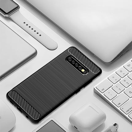 Brushed Silicone Phone Case For Samsung Galaxy S10 Plus