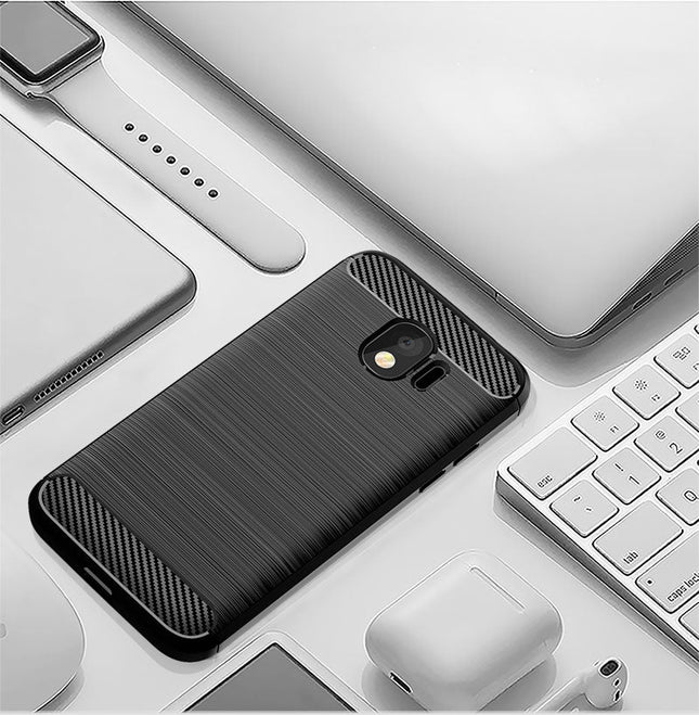 Brushed Silicone Phone Case For Samsung Galaxy J2 Pro 2018