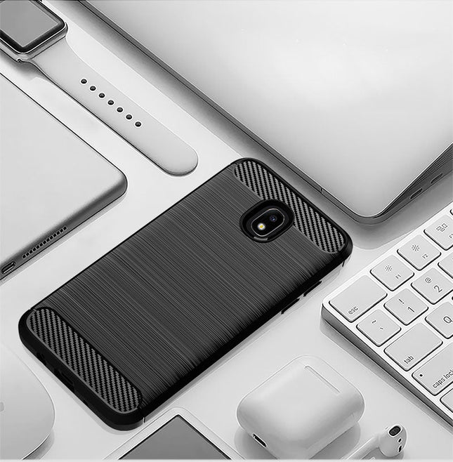 Brushed Silicone Phone Case For Samsung Galaxy J3 Achieve