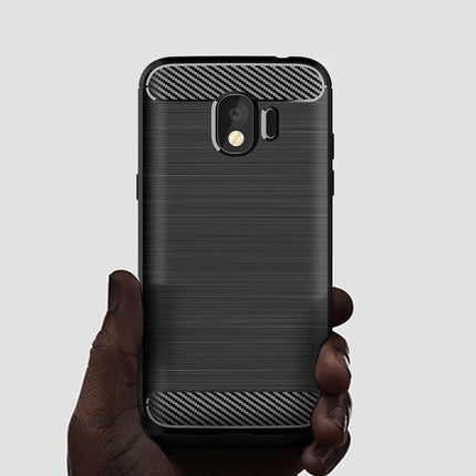 Brushed Silicone Phone Case For Samsung Galaxy J2 Pro 2018