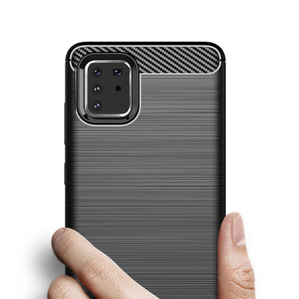 Brushed Silicone Phone Case For Samsung Galaxy A81