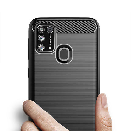 Brushed Silicone Phone Case For Samsung Galaxy M31