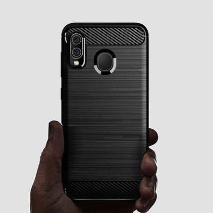 Brushed Silicone Phone Case For Samsung Galaxy A30