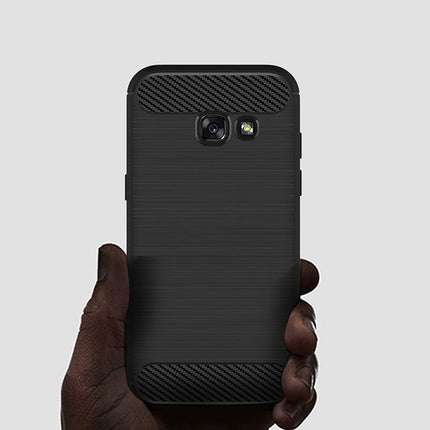 Brushed Silicone Phone Case For Samsung Galaxy A5 2017