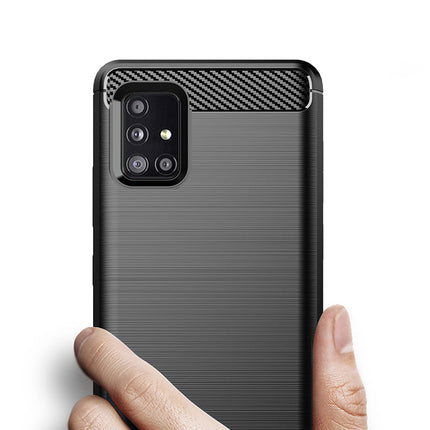 Brushed Silicone Phone Case For Samsung Galaxy A51 5G