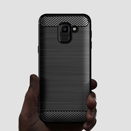Brushed Silicone Phone Case For Samsung Galaxy J6 2018