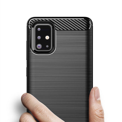 Brushed Silicone Phone Case For Samsung Galaxy A71