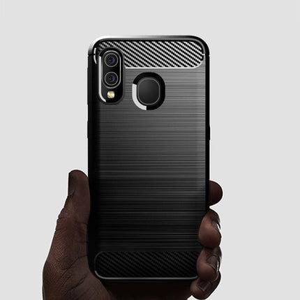 Brushed Silicone Phone Case For Samsung Galaxy A40