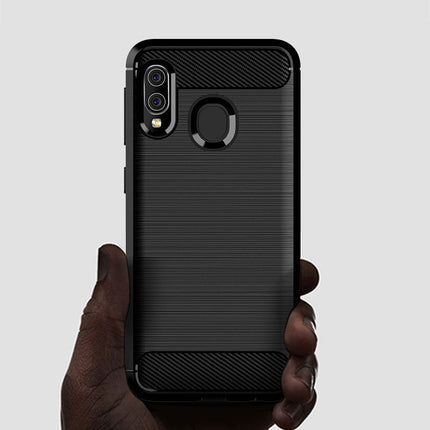 Brushed Silicone Phone Case For Samsung Galaxy A20E