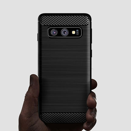 Brushed Silicone Phone Case For Samsung Galaxy S10
