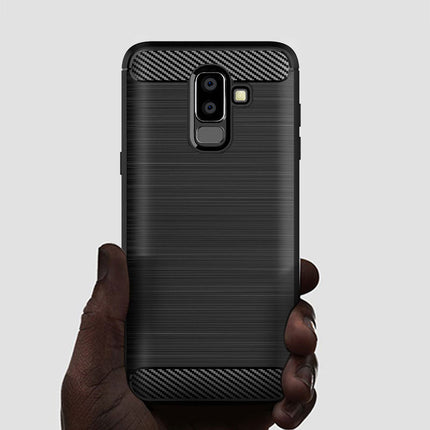 Brushed Silicone Phone Case For Samsung Galaxy J8 2018