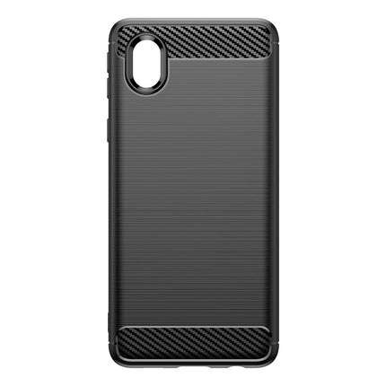 Brushed Silicone Phone Case For Samsung Galaxy M01 Core