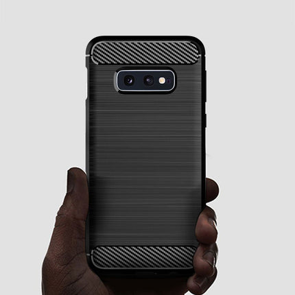 Brushed Silicone Phone Case For Samsung Galaxy S10E