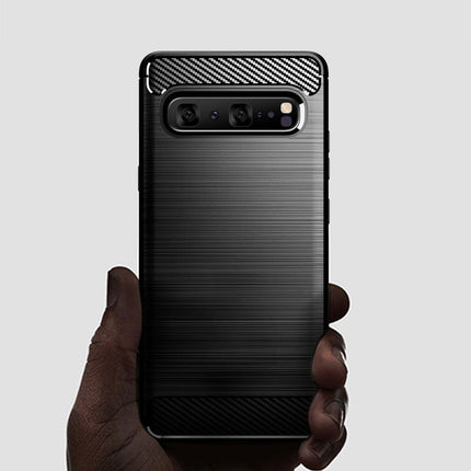 Brushed Silicone Phone Case For Samsung Galaxy S10 5G