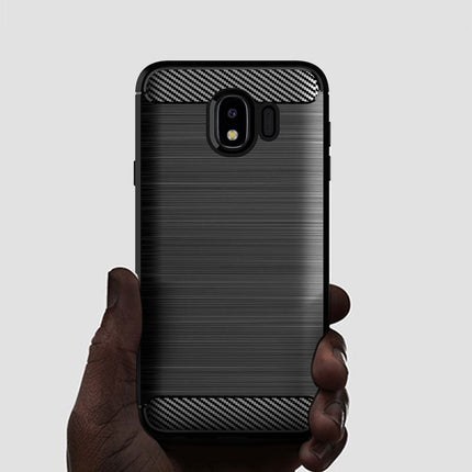Brushed Silicone Phone Case For Samsung Galaxy J4 2018