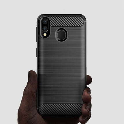 Brushed Silicone Phone Case For Samsung Galaxy M20