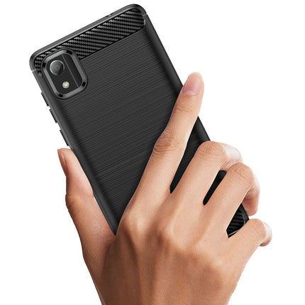 Brushed Silicone Phone Case For Nokia C2 2nd Edition