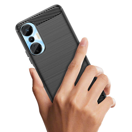 Brushed Silicone Phone Case For Infinix Hot 20S