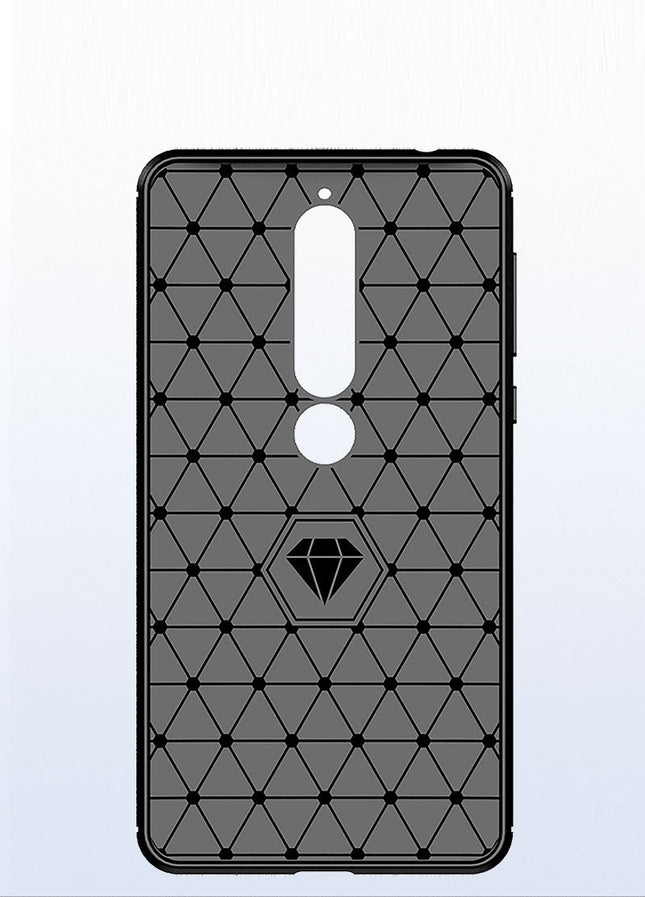 Brushed Silicone Phone Case For Nokia 6.1