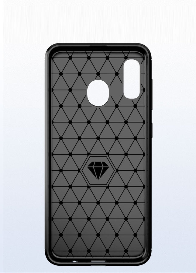 Brushed Silicone Phone Case For Samsung Galaxy A30