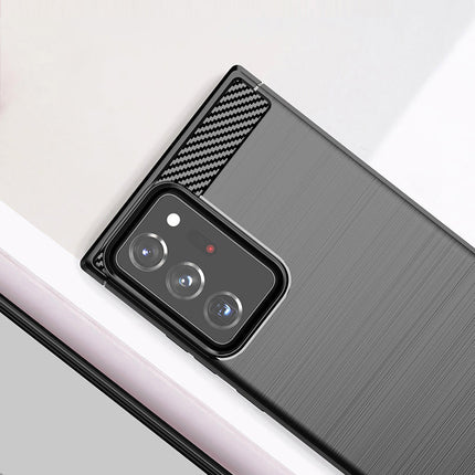 Brushed Silicone Phone Case For Samsung Galaxy Note 20 Ultra