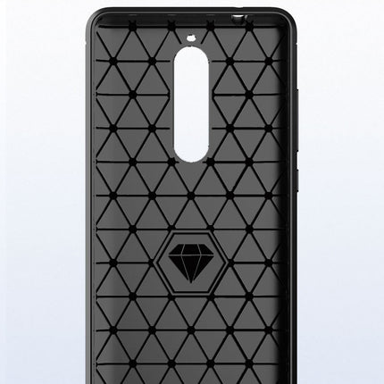 Brushed Silicone Phone Case For Nokia 5.1