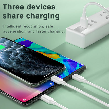 Original 3 in 1 Charging Cable 2.4A Fast Charging USB Cable for Android IOS Type-C