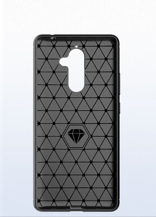 Brushed Silicone Phone Case For Nokia 7 Plus