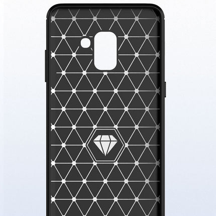 Brushed Silicone Phone Case For Samsung Galaxy A8 Plus 2018