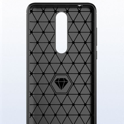 Brushed Silicone Phone Case For Nokia 3.1 Plus