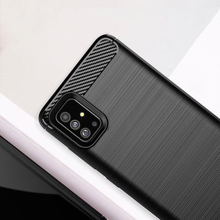 Brushed Silicone Phone Case For Samsung Galaxy M40S