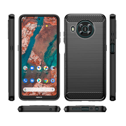 Brushed Silicone Phone Case For Nokia X100