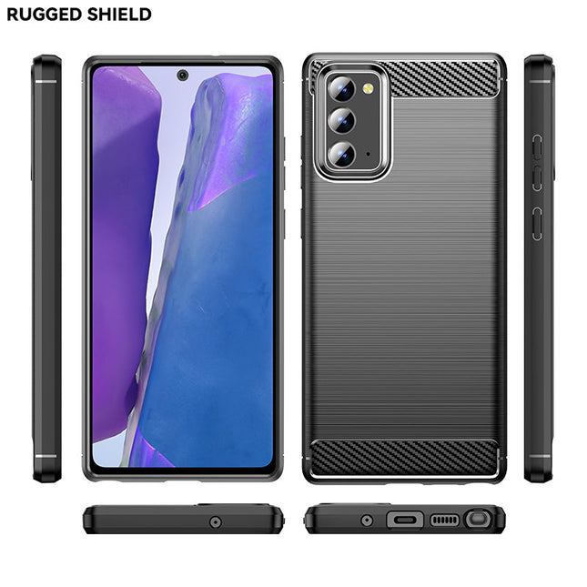 Brushed Silicone Phone Case For Samsung Galaxy Note 20