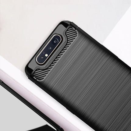 Brushed Silicone Phone Case For Samsung Galaxy A90