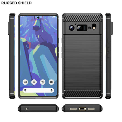 Brushed Silicone Phone Case For Google Pixel 6 Pro