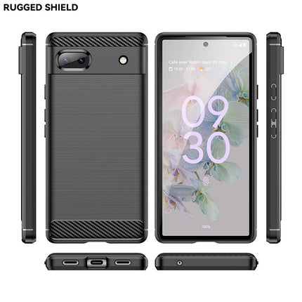 Brushed Silicone Phone Case For Google Pixel 6A