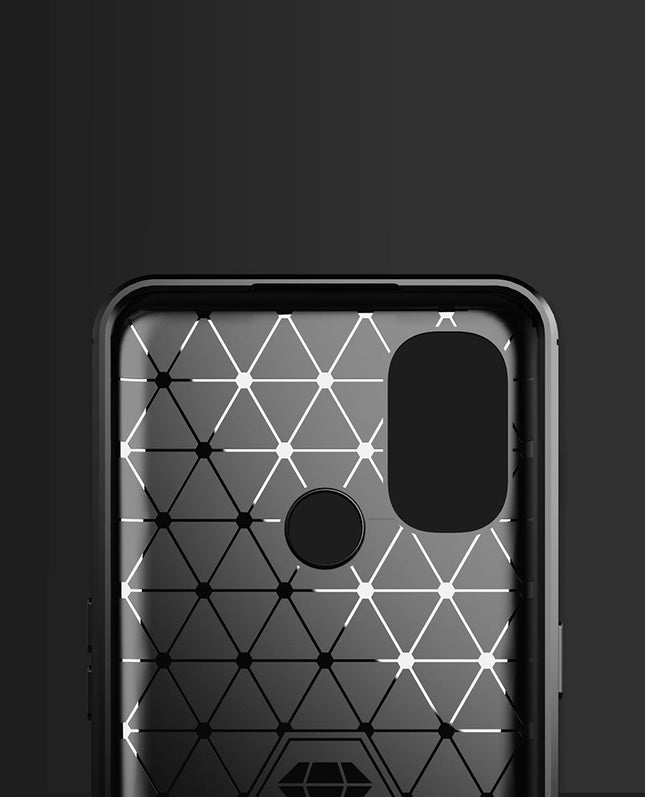 Brushed Silicone Phone Case For OnePlus Nord N100