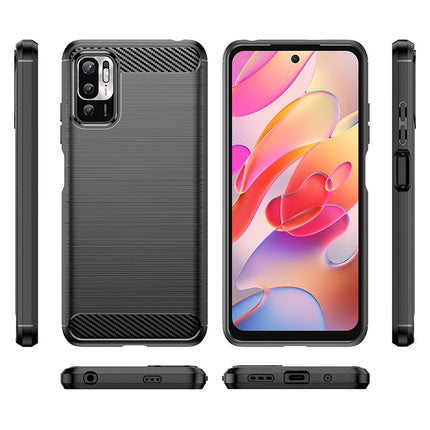 Brushed Silicone Phone Case For Redmi Note 10T 5G