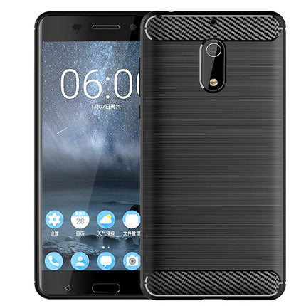 Brushed Silicone Phone Case For Nokia 6