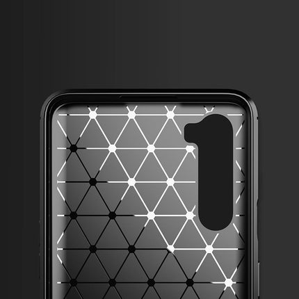 Brushed Silicone Phone Case For OnePlus Nord