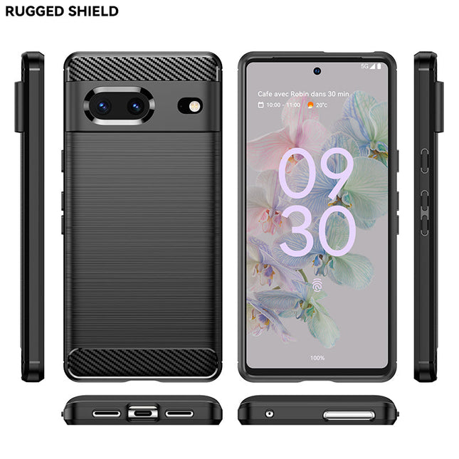 Brushed Silicone Phone Case For Google Pixel 7