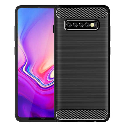 Brushed Silicone Phone Case For Samsung Galaxy S10 Plus