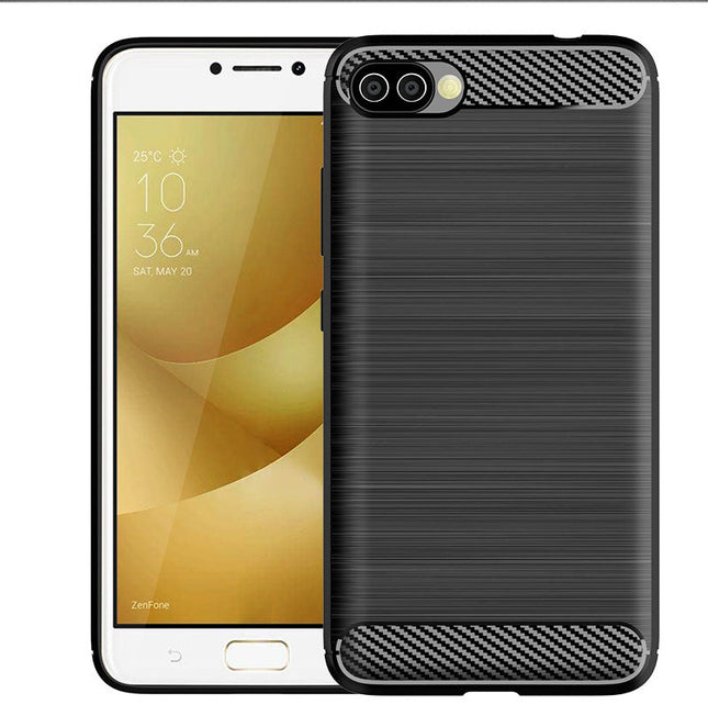 Brushed Silicone Phone Case For Asus ZenFone 4 Max Plus