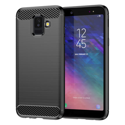 Brushed Silicone Phone Case For Samsung Galaxy A6 2018
