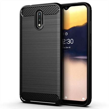 Brushed Silicone Phone Case For Nokia 2.3