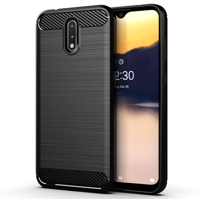 Brushed Silicone Phone Case For Nokia 2.3