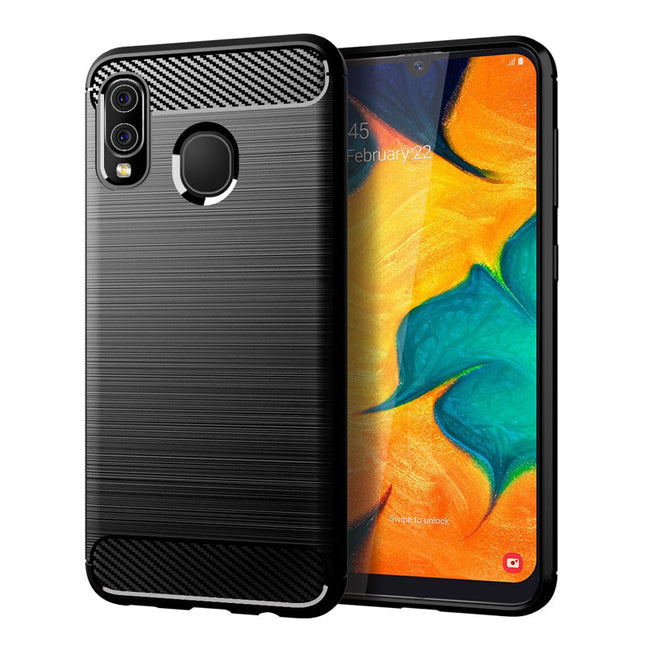 Brushed Silicone Phone Case For Samsung Galaxy A30