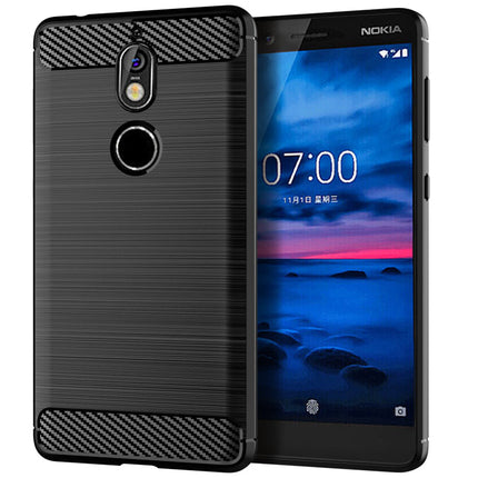 Brushed Silicone Phone Case For Nokia 7