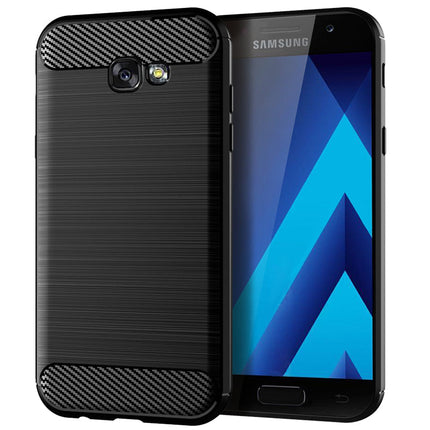 Brushed Silicone Phone Case For Samsung Galaxy A7 2017