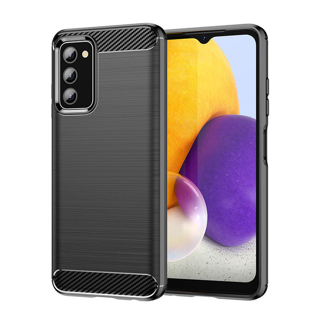 Brushed Silicone Phone Case For Samsung Galaxy A03S (US)